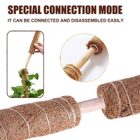 Tiges de soutien modernes en fibre de coco pour plantes grimpantes de jardin et de serre