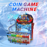 Super Fun Strike Monster Coin Operated Shooting Game Commercial Arcade Pop Shot Game Machine Steel/PVC/Acrylic 1-4 Players 220V