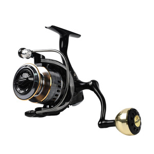 Moulinet spinning en alliage d'aluminium, taille 1000, pour la pêche aux leurres et la pêche en mer - Product Image 1
