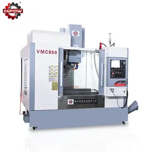 Centro de usinagem vertical CNC vmc850 com sistema de controle fanuc/gsk/siemens mini fresadora CNC de metal para venda