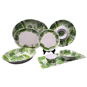 Yellow melamine unbreakable <span class=keywords><strong>restaurant</strong></span> dinnerware set - Product Image 2