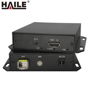 Extenseur <span class=keywords><strong>HDMI</strong></span> sur <span class=keywords><strong>fibre</strong></span> <span class=keywords><strong>optique</strong></span> 1 canal avec audio |   Émetteur-récepteur vidéo HD non compressé 1920*1200 60Hz 20km pour transmission longue distance - Product Image 4