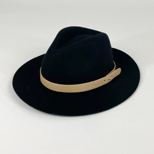 Sombrero de cuero minimalista de estilo japonés y coreano, sombrero informal de viaje, sombrero de vaquero, sombrero de jazz, sombrero con cordón, versátil para hombres y mujeres - Product Image 1
