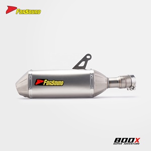 Système d'échappement slip-on KOVE 800X pour moto de course, prix de gros usine Forsound - Product Image 3