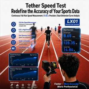 Sistema de Medición de Velocidad 2026quelingSprint con Codificador de Cable, Seguimiento de Velocidad en Tiempo Real <span class=keywords><strong>para</strong></span> Pruebas de Carrera y Entrenamiento Deportivo - Product Image 2
