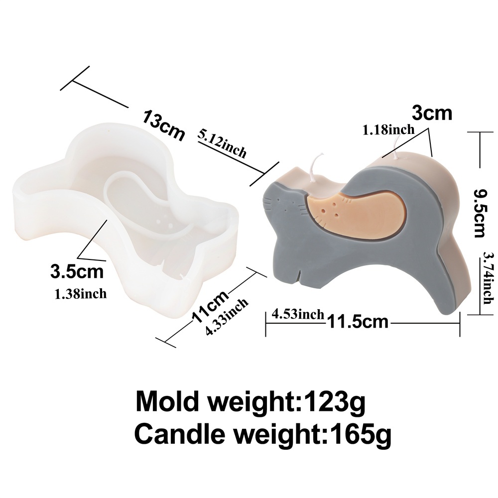 two cat mold