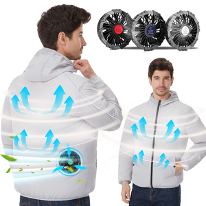 Aria condizionata vestiti fresco cappotto da lavoro vestiti con ventilatore corpo Outdoor gilet di raffreddamento per uomo donna - Product Image 4