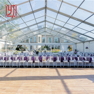 Carpas de lujo con techo transparente para bodas y fiestas, para 1000 personas, en venta. Carpa transparente para bodas. - Product Image 4
