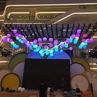 Espectáculo de Bolas Cinéticas LED RGB 3D con Control DMX para Eventos, Bodas y Festivales, con Clasificación IP20 y 3 Años de Garantía