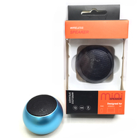 Haut-parleurs stéréo Bluetooth mini portables en alliage d'aluminium M3 3 watts, mini haut-parleur portable en métal