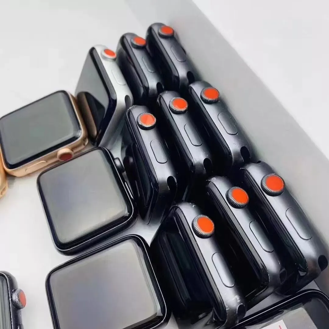 Wholesale original used smartwatch for apple watch s1 s2 s3 s4 s5 s6 unlocked second hand watch for iwatch 38mm 40mm 42mm 44mm