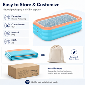 <span class=keywords><strong>Piscine</strong></span> gonflable familiale, spa portable, <span class=keywords><strong>piscine</strong></span> de grande taille pour adultes et enfants, produit de divertissement sportif - Product Image 4