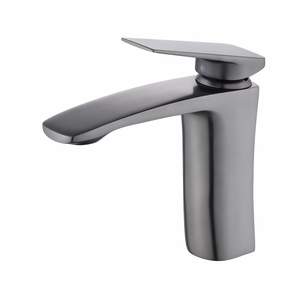 Robinet moderne en cuivre à poignée unique avec cartouche céramique, à poser sur le plan, pour lavabo et toilettes de salle de bain - Product Image 1
