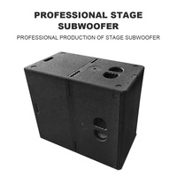 Subwoofer Dual 15 Inch 2000W B30 untuk DJ, Speaker Bass Profesional