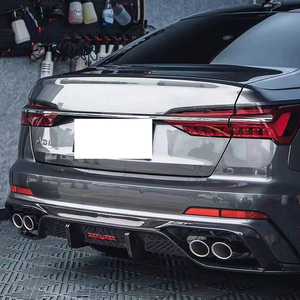 Labbro diffusore posteriore in fibra di carbonio di qualità per <span class=keywords><strong>Audi</strong></span> <span class=keywords><strong>A6</strong></span> C8 2019 2020 <span class=keywords><strong>2021</strong></span> 2022 2023 - Product Image 2