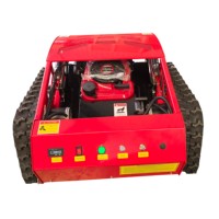 Cortadora de Césped a Gasolina de 800 mm y 4WD de Fácil Operación, con Gran Capacidad de Subida para Terrenos Agrícolas, Caminos, Zonas Verdes, Montañas y Bosques