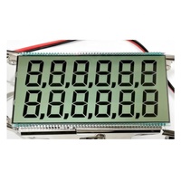 Écran à Cristal Liquide HTN LCD 12 Chiffres 100 Broches Tokheim Wayne Gilbarco Tatsuno Gda