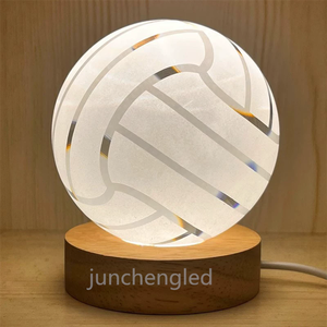 Luminous Crystal Ball Ornaments Solar <strong>Galactic</strong> Night Lights Decorative Glass Handicrafts Globe - Product Image 3