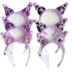 Fascia per Capelli per Bambini all'Ingrosso, Accessori per Capelli con Fiocco Carino e Luminoso, Elastico per Capelli - Product Image 5