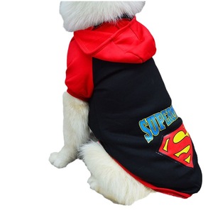 Shine And Shine Superman Dog <b>Hoodie</b> Winter Durable Large Medium Small Dog Clothes For Samoyed Golden Retriever Pet Apparel - Product Image 5