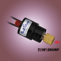 Mini pressostat mécanique Mercoid IP65 SPST pour contrôle de pression de compresseur HVAC et d'air avec construction en laiton/cuivre