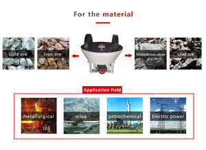 Ce Vertikale Goldstein schleif maschine für Nass pfannen mühlen - Product Image 4