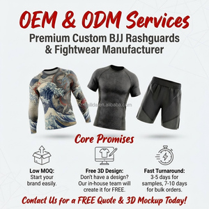 Rash Guard BJJ a Maniche Corte con Logo Personalizzato, Senza <span class=keywords><strong>Gi</strong></span>, per Grappling e Jiu Jitsu, Prezzo di Fabbrica - Product Image 6