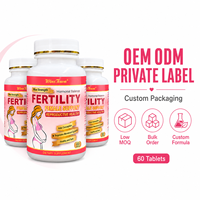 Comprimés de fertilité féminine Équilibre hormonal Suppléments de grossesse pour adultes Soutien à la conception féminine Bien-être quotidien Marque privée