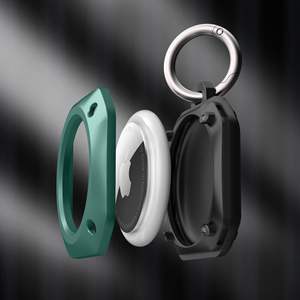 2023 nueva llegada funda de lujo a prueba de golpes para Apple <span class=keywords><strong>Airtag</strong></span> <span class=keywords><strong>GPS</strong></span> Tracker funda de moda para Apple airtags - Product Image 2