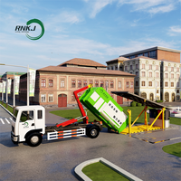 RNKJ Compacteur de déchets de type enterré Poubelle Poubelle Conteneur à ordures comprimé amovible