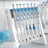 CHINCAN HiPette Micro Pipettes de laboratoire mécanique entièrement autoclavables Pipette réglable à canal unique plus précise et stable