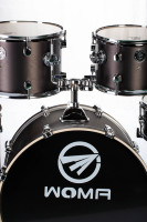 Professional 5-Piece Drum Set with Cymbals for Beginners and Adults
