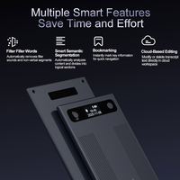 Enregistreur vocal numérique professionnel T8 64 Go avec moteur IA intelligent et mode d'enregistrement d'appels