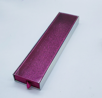 Boîte à épiler pour Nail Art de forme personnalisable Nouvel emballage doublé d'éponge Impression en relief Revêtement UV Stratification mate
