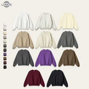 Sudadera Personalizada Unisex de Cuello Redondo, Lisa, con Bordado e Impresión de Logotipo, Sudadera de Alta Calidad de Poliéster y Algodón para Hombre - Product Image 1