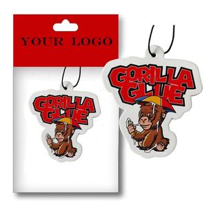 Ambientador de Papel Colgante para Coche de Alta Calidad con Diseño Personalizado, Suministros Promocionales para Fiestas y Eventos Comerciales - Product Image 6