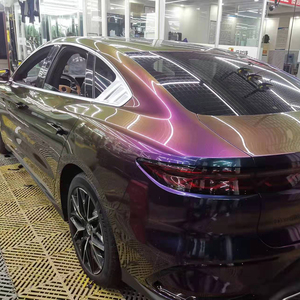 WRAPMASTER 1.52*17m Top Qualité Car Wrap Changement <span class=keywords><strong>de</strong></span> Couleur PET Vinyle PVC <span class=keywords><strong>Fantaisie</strong></span> Galactique Étincelant Caméléon Diamant Protection <span class=keywords><strong>Film</strong></span> - Product Image 5