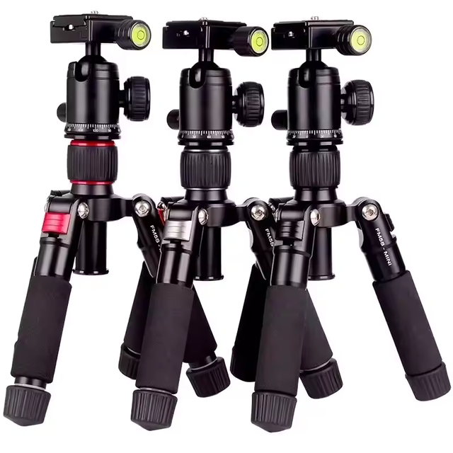 Portable Tripod Lightweight Travel Stand Tabletop Video Mini Tripod with 360 Degree Ball Head for Camera DSLR SLR