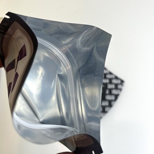 Sacs Mylar refermables biodégradables à fermeture éclair, résistants aux enfants, mats, de 3,5 g, pour l'emballage de bonbons comestibles infusés - Product Image 2