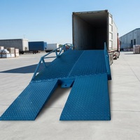 Niveleur de quai hydraulique mobile Jiyanglift JY-1 pour chariot élévateur, rampe de chargement de conteneurs