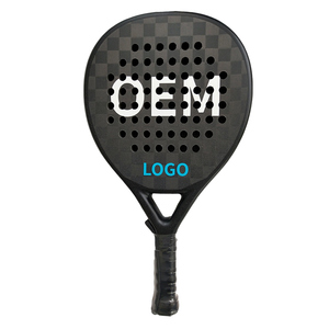 Raqueta de Tenis con Placa de Patrón Personalizable, Raqueta de Playa, Raqueta de Playa de Fibra de Carbono Profesional para Deportes y Ocio - Product Image 2