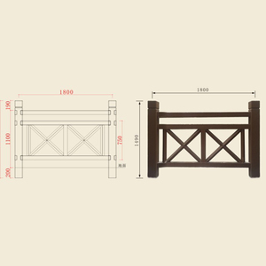 Loại Bỏ Tốt Nhất Bê Tông Bài Xi Măng Tre Hàng Rào Khuôn - Product Image 5