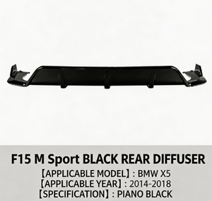 Alerón Trasero Estilo Blade de ABS para BMW X5 F15 M Sport 2014-2018, Venta al Por Mayor - Product Image 2