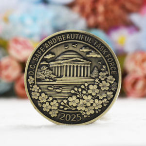 Monedas de Metal Personalizadas con Baño de Latón, Aleación de Zinc, Logotipo Metálico 3D, Doble Cara, Relieve, Figura con Detalles Altos, Moneda de Desafío - Product Image 2