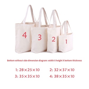 Bolso <span class=keywords><strong>de</strong></span> lona en blanco con publicidad ecológica, diseño <span class=keywords><strong>de</strong></span> logotipo impreso, bolso <span class=keywords><strong>de</strong></span> <span class=keywords><strong>tela</strong></span> simple, bolso <span class=keywords><strong>de</strong></span> hombro original - Product Image 3