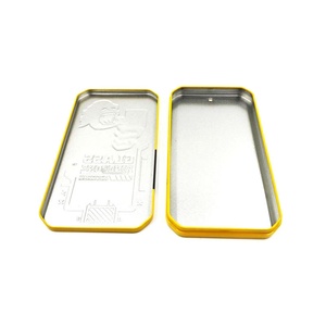 Caja Rectangular de Hojalata Reciclable con Impresión Personalizada para Empaque de Pantallas de Teléfono, Caja Metálica Vacía con Laminado Brillante - Product Image 4