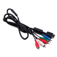Pour Playstation 2 3 câble composant 1.8m 6FT HDTV AV câble Audio vidéo cordon pour PS2 PS3
