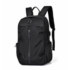 Fashionable Simple Men's <b>Backpack</b> <b>Large</b> Capacity Trendy All-match 15-inch Computer Bag Travel Sleeve Trolley Travel <b>Backpack</b> - Product Image 5