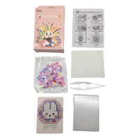 Perles à repasser DIY faites à la main sur le thème de Pâques, non toxiques, écologiques, kits de perles Hama Perler de 5 mm avec planche à chevilles