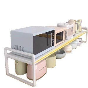 Kitchen Storage Rack Cabinet Tiered Organizer Extendable Shelf For Cookware Storage Multi Function 8-11.9in Depth - Product Image 5